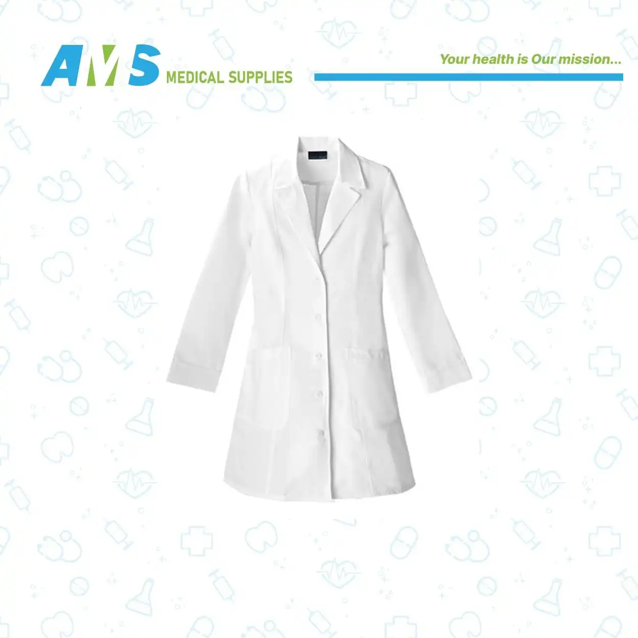 L بالطو دكتور اسنان مقاس