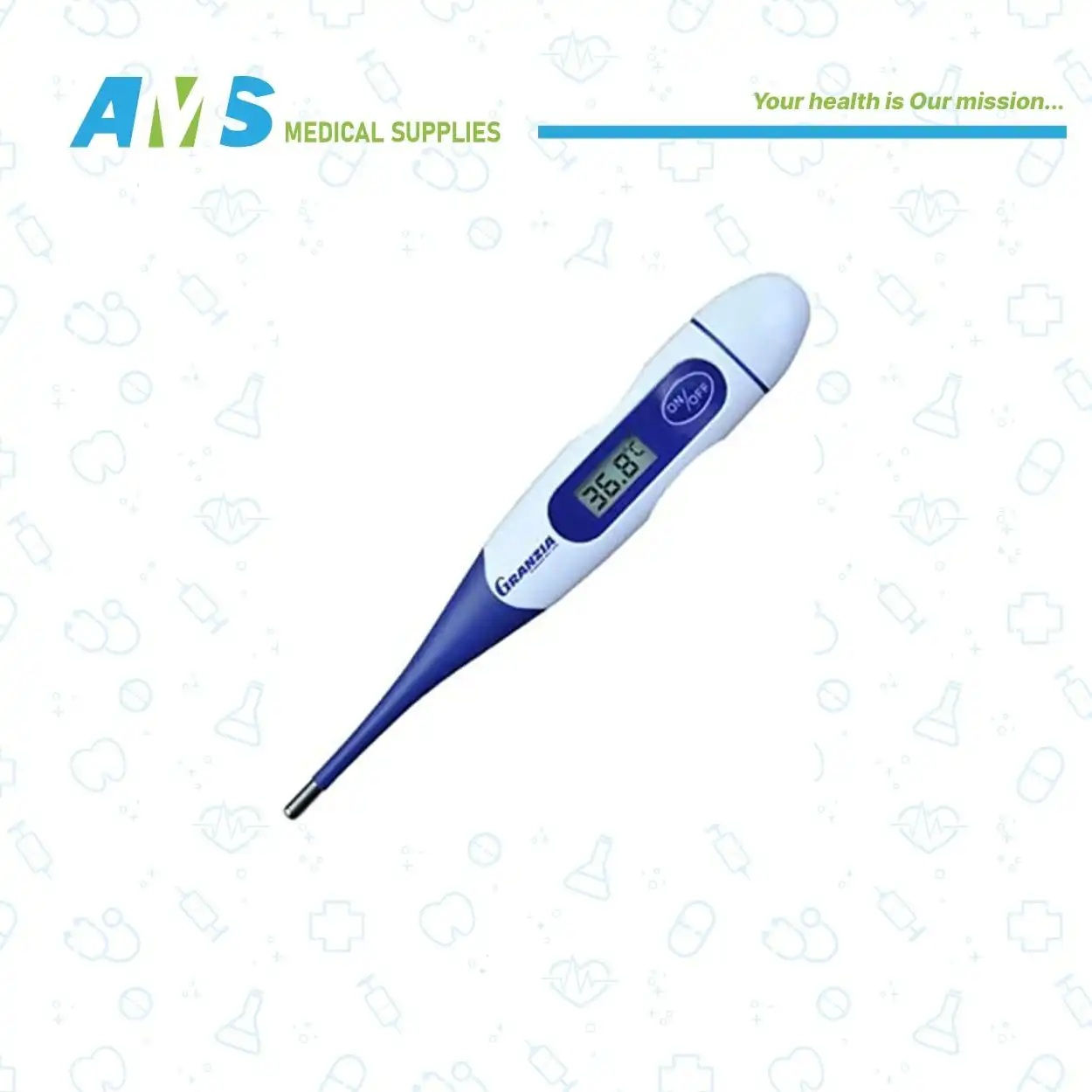 جهاز قياس الحرارة الديجيتال من جرانزيا
