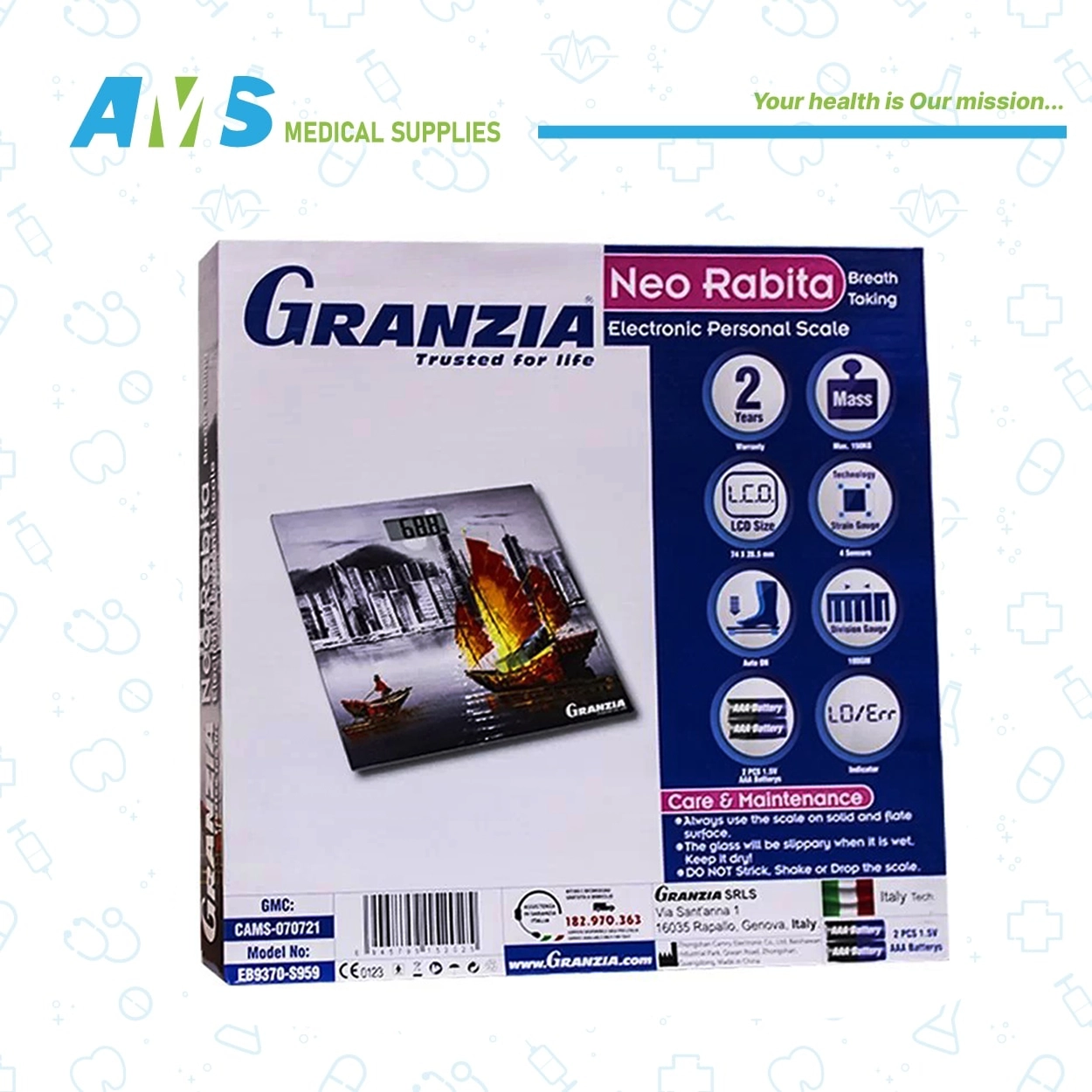 ميزان ديجيتال رابيتا من جرانزيا