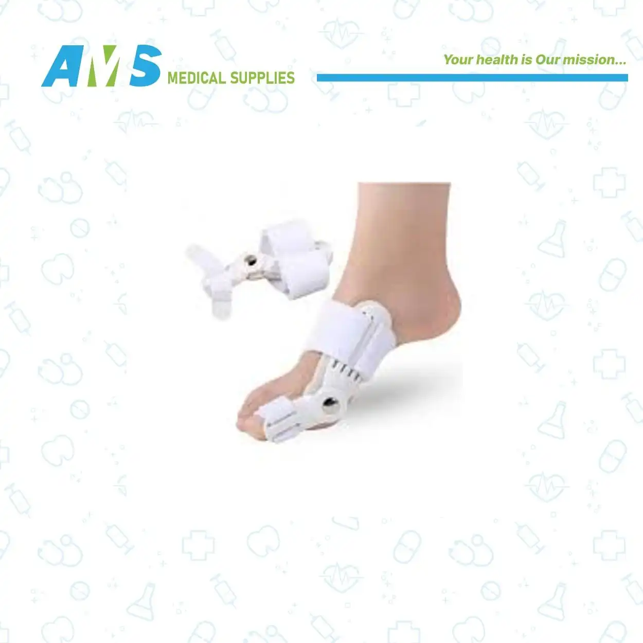 جبيرة لاصبع القدم الكبير