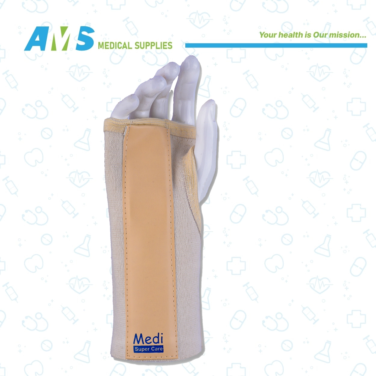 Hi-Medic-Wrist-Brace-Left-Size-L-5.webp L دعامة معصم يسار من هاي ميديك مقاس