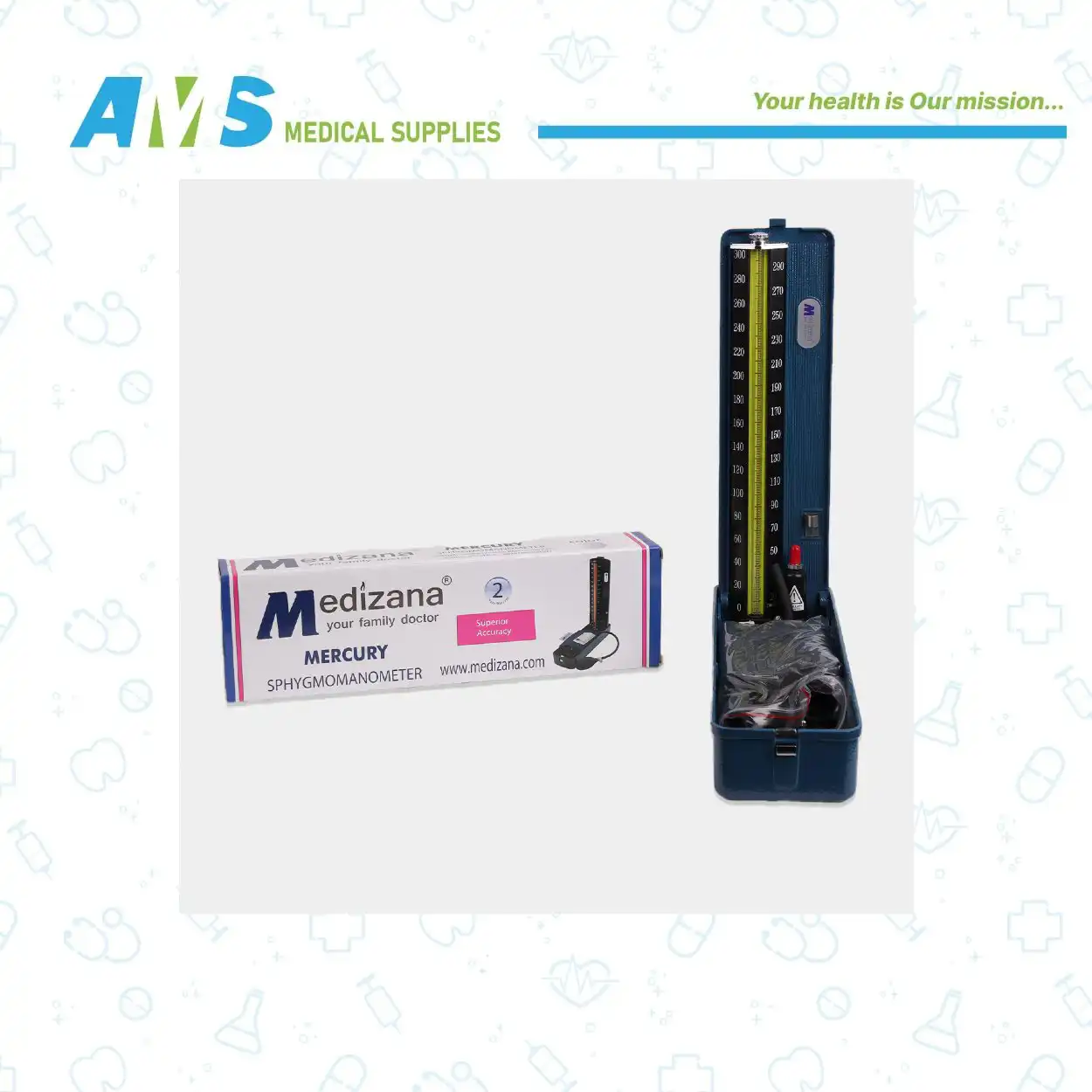 جهاز ضغط الدم الزئبقي من ميديزانا