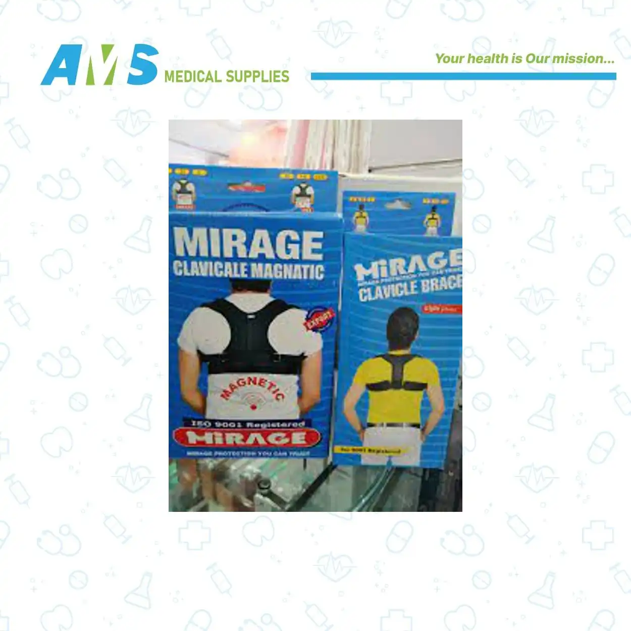 Mirage-Clavicle-Magnatic-Brace-1.webp XL حزام شد الترقوة من ميراج مقاس