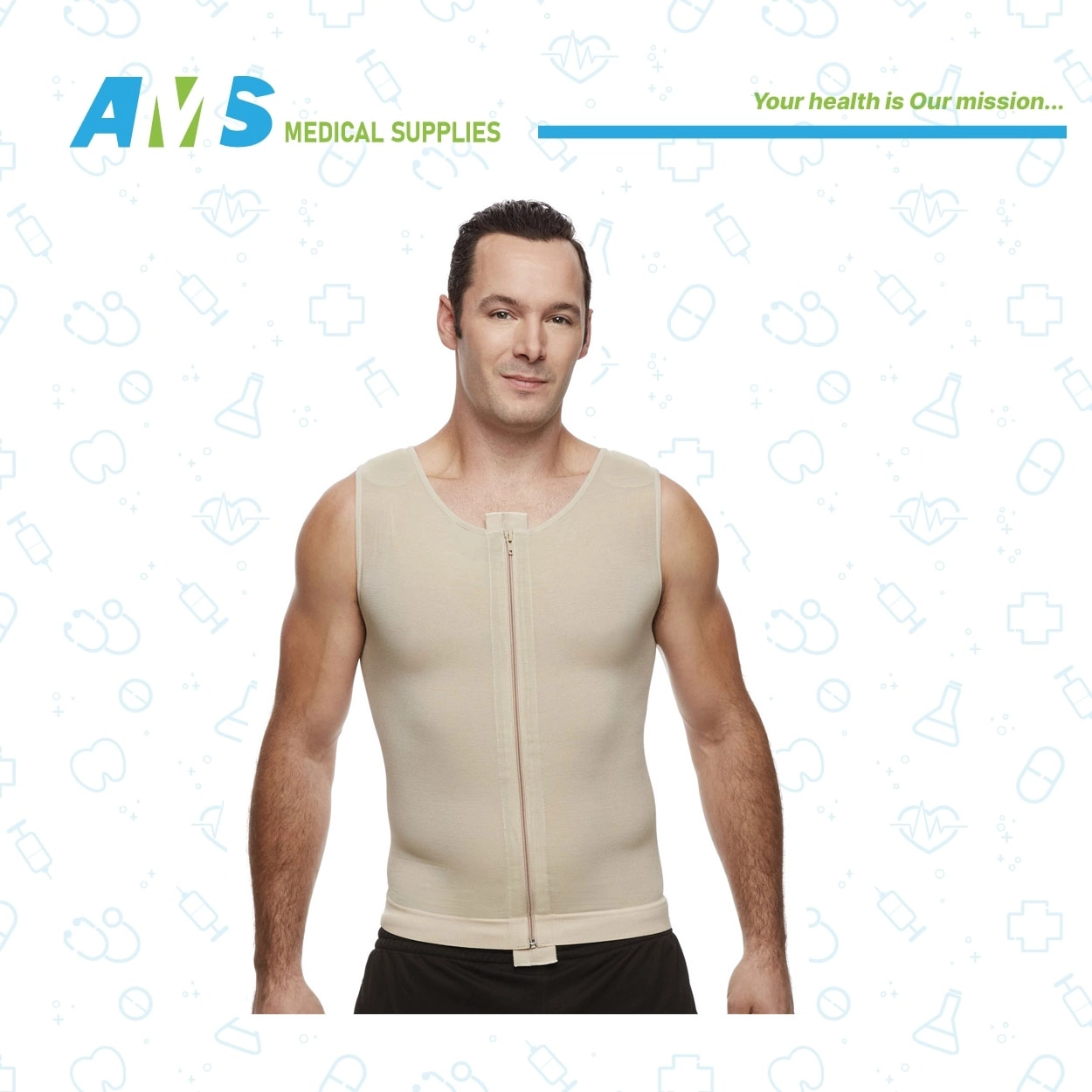Molded-Comression-Vest-Adjustable-Shoulder-Size-XXL-5.webp XXL كورسيه لشد وتنحيف من مولديد مقاس