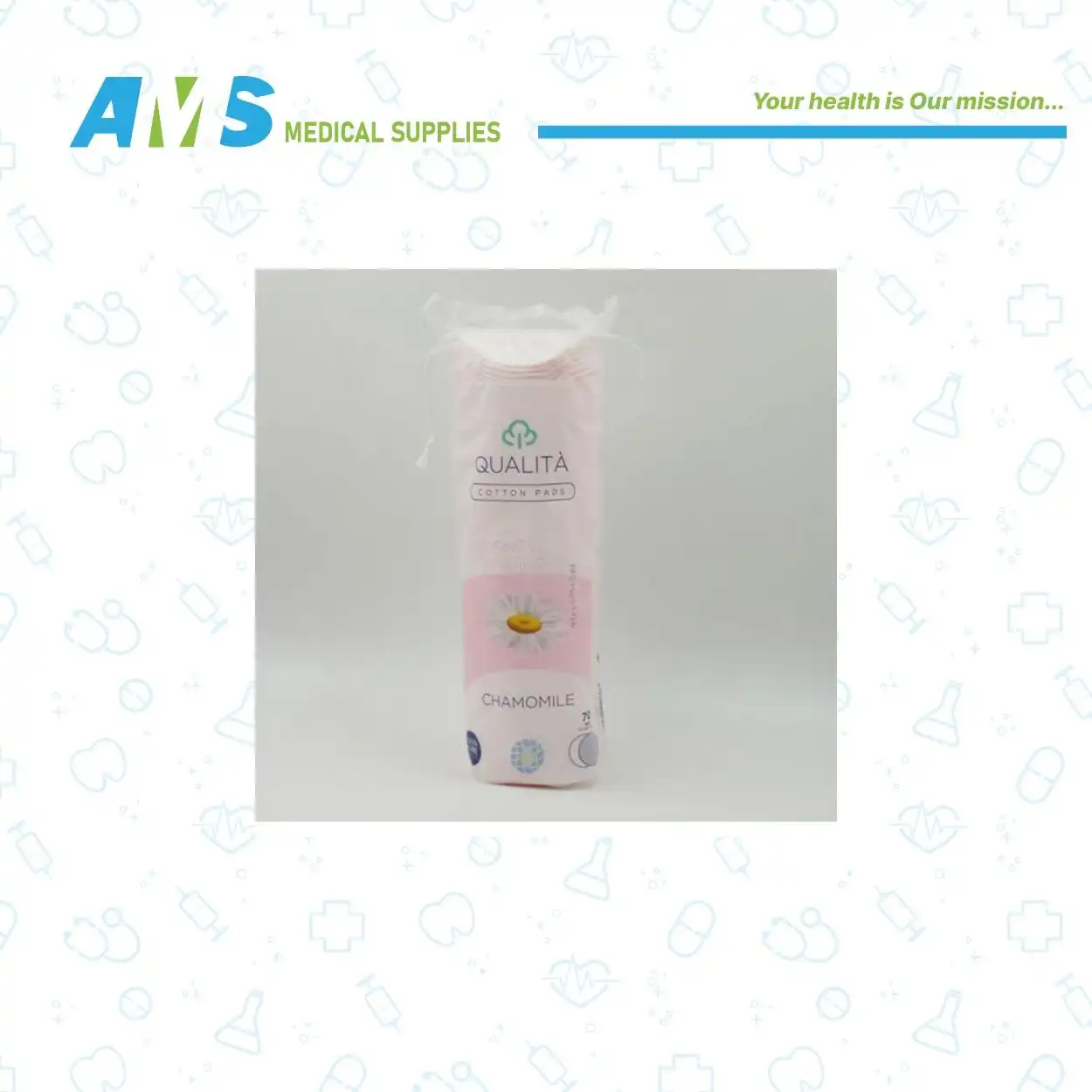 كواليتا قطن للوجه بالبابونج 70 قطعة