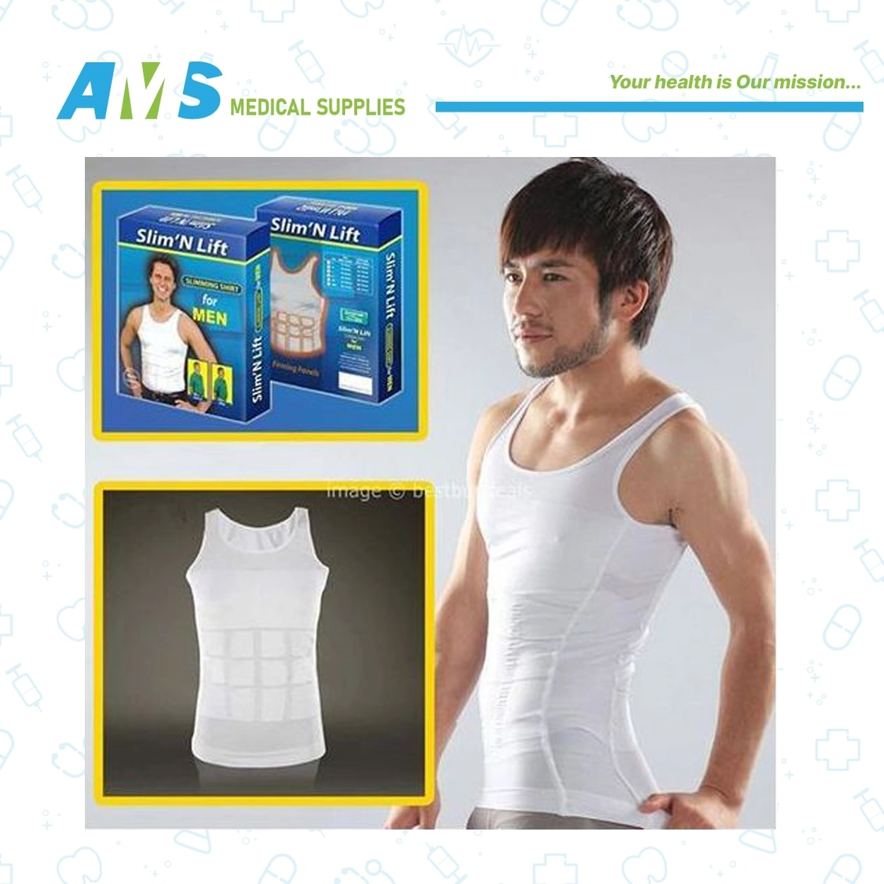 SlimN-Lift-Slimming-Shirt-size-L-5.webp L كورسيه لشد وتنحيف الجسم من سيلم أن لفت مقاس