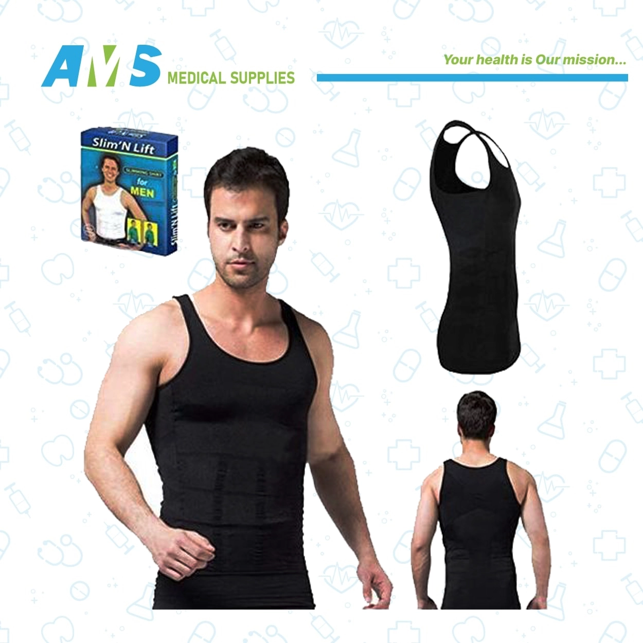 SlimN-Lift-Slimming-Shirt-size-L-6.webp L كورسيه لشد وتنحيف الجسم من سيلم أن لفت مقاس