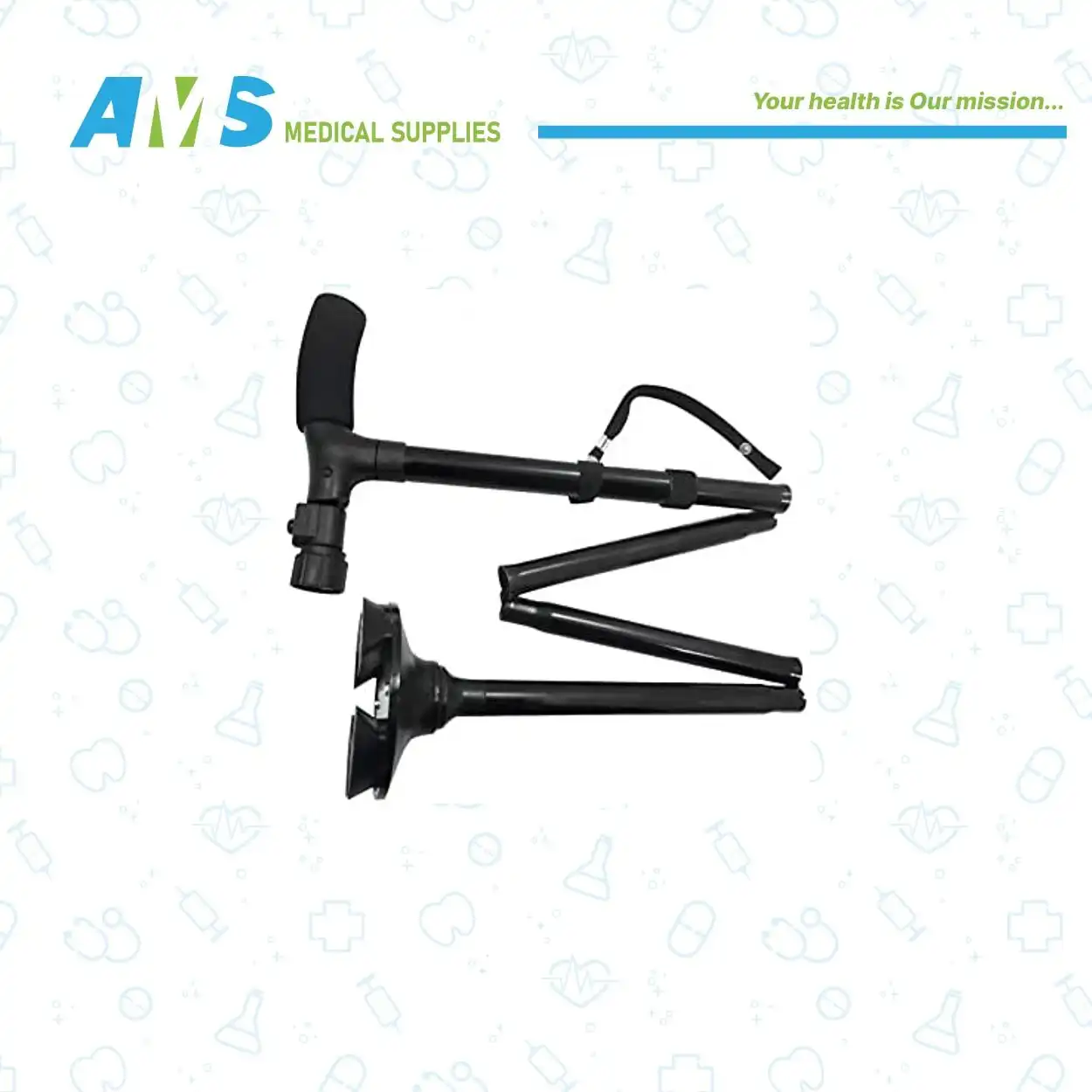 عكاز لكبار السن بضوء