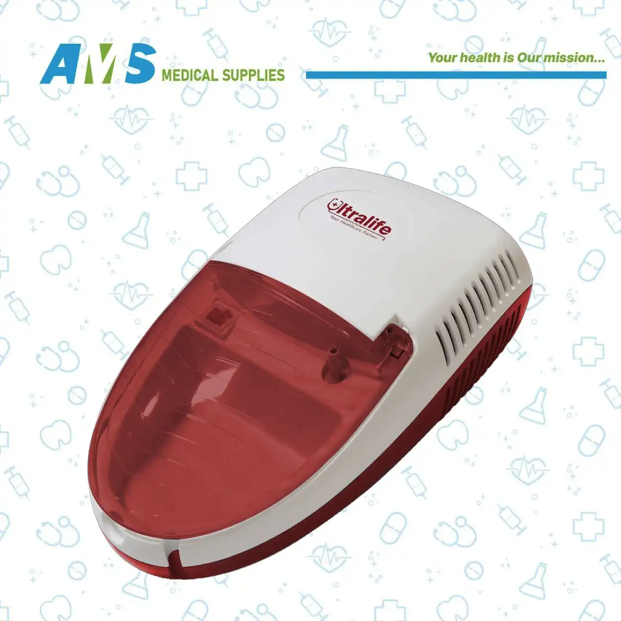 JLN-2305AS – جهاز استنشاق البخار نيبوليزير الترالايف