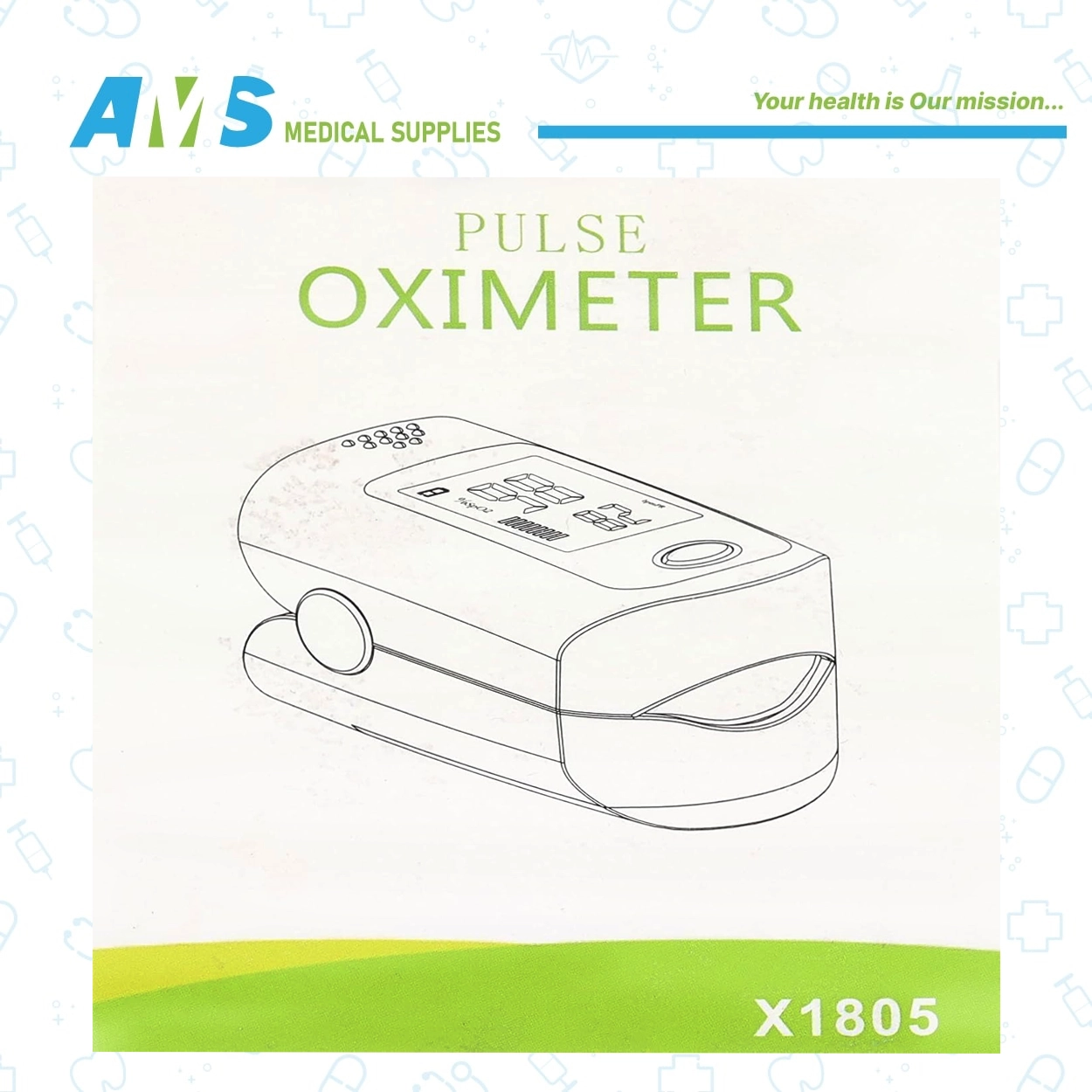 مقياس نسبه الاكسجين في الجسم بالاصبع