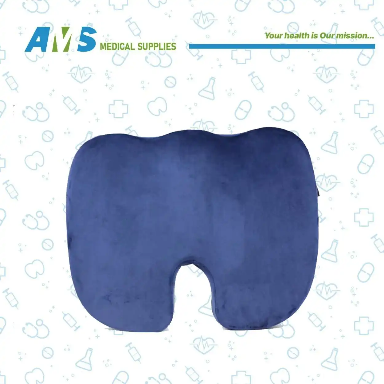 مقعد ناسور طبى ميمورى فوم للوقاية من ألم الناسور والعصعص