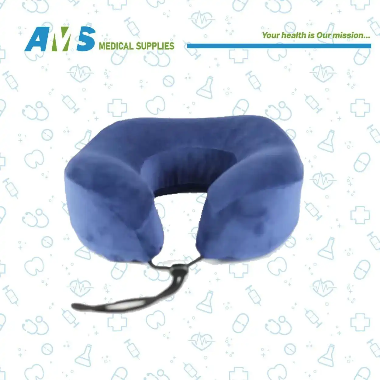 وسادة رقبة سفر مرتفعة ميمورى فوم للسفر