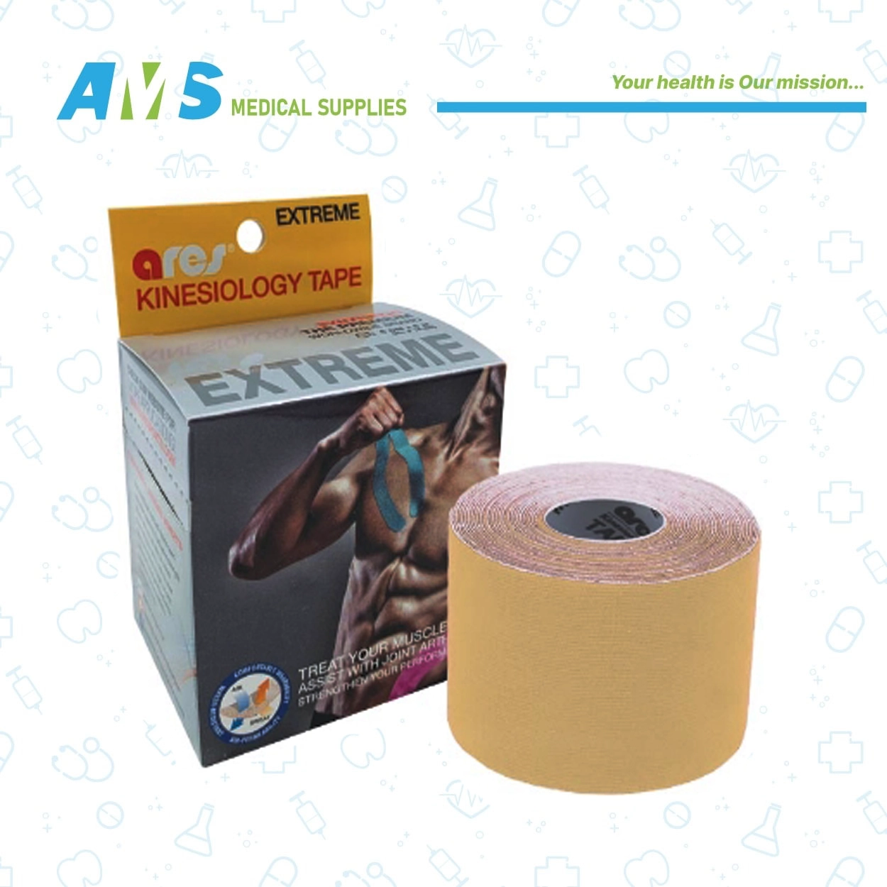 ARES-Kinesiology-Tape-3.webp لاصق طبي رياضي من آريس 5*5