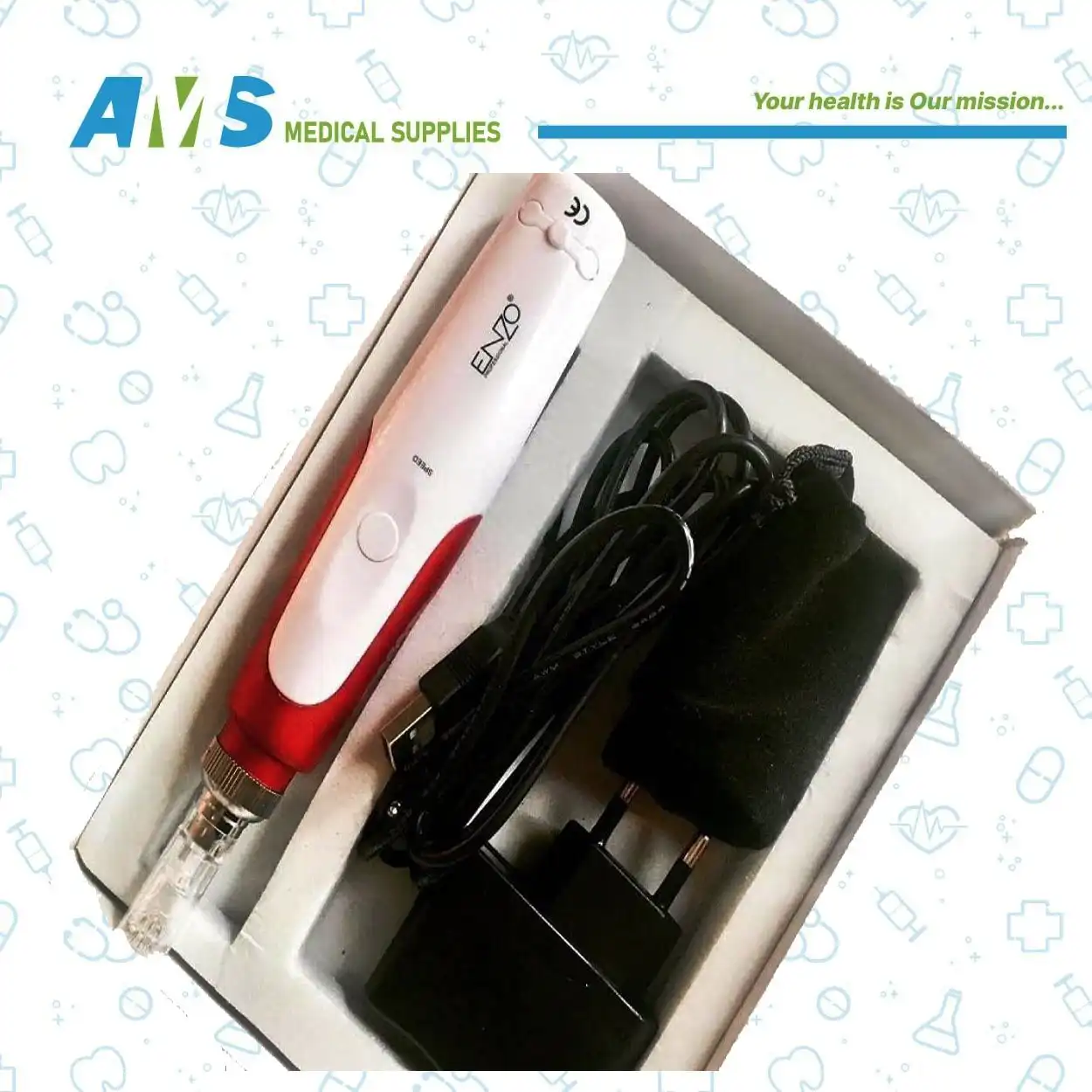 Enzo-Treating-Acne-Scars-Derma-Pen-Wireless-4.webp ديرمابن من اينوز