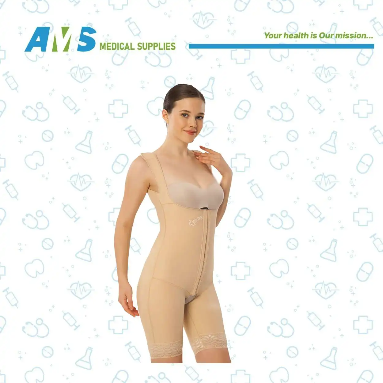 REF 501 مشد (كورسية ) من البطن حتى الفخذين من كيارا