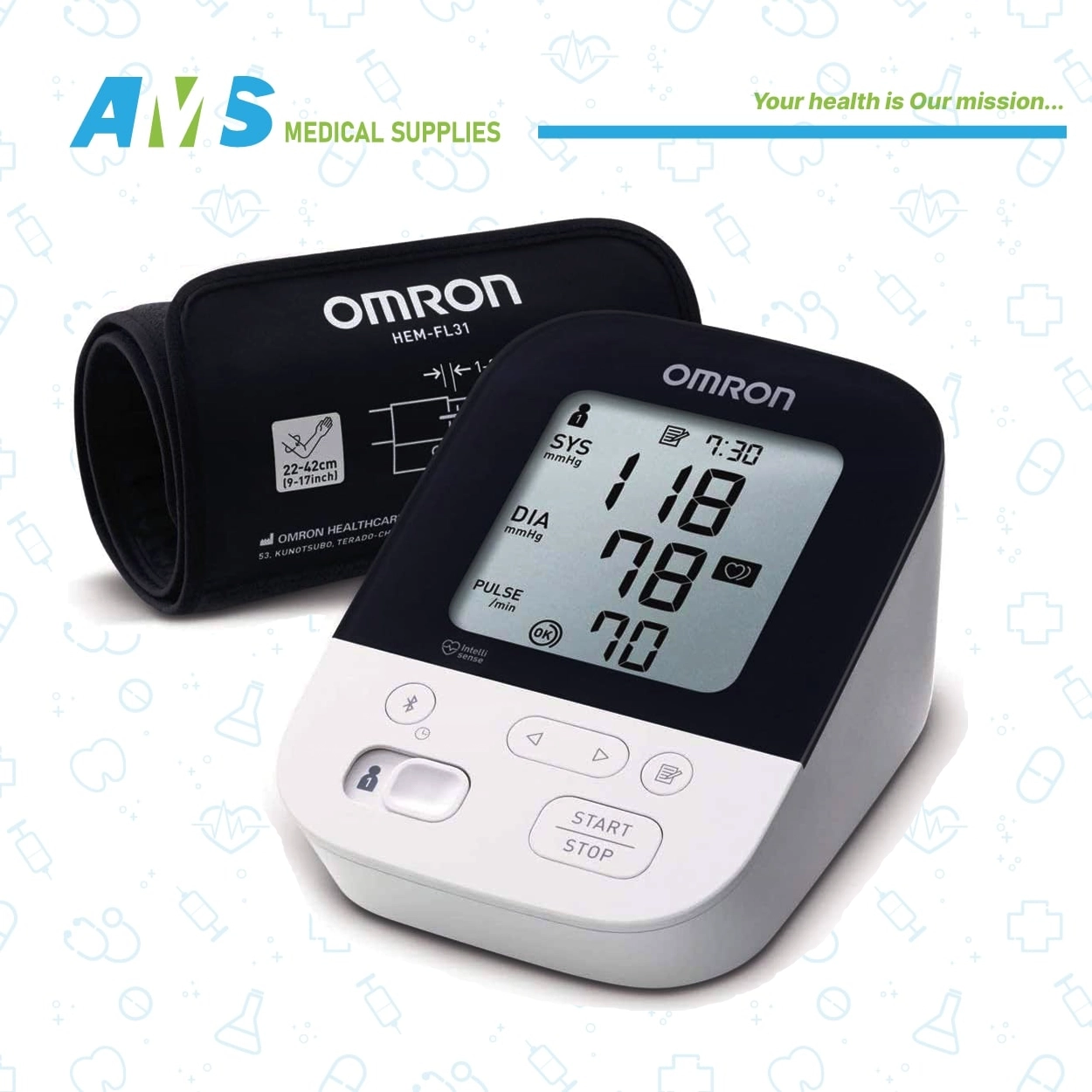 افضل سعر جهاز قياس الضغط Omron M4