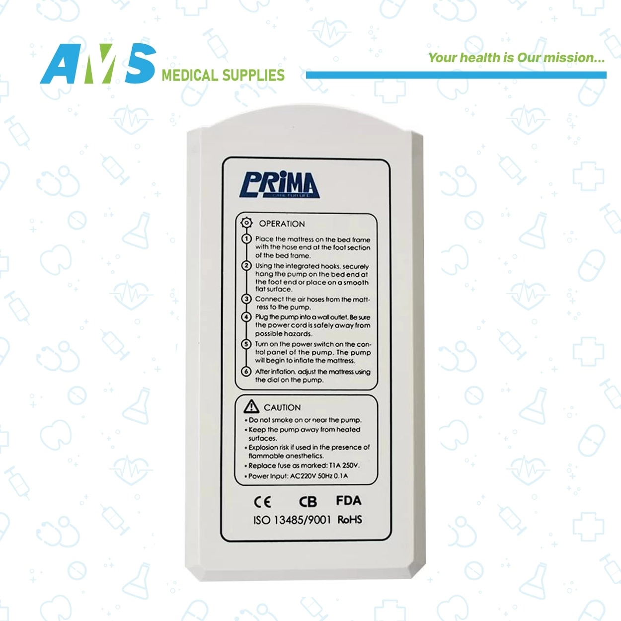 Power-Alternating-Pressure-Mattress-System-5.webp مرتبة هوائية مضادة لقرح الفراش من بريما