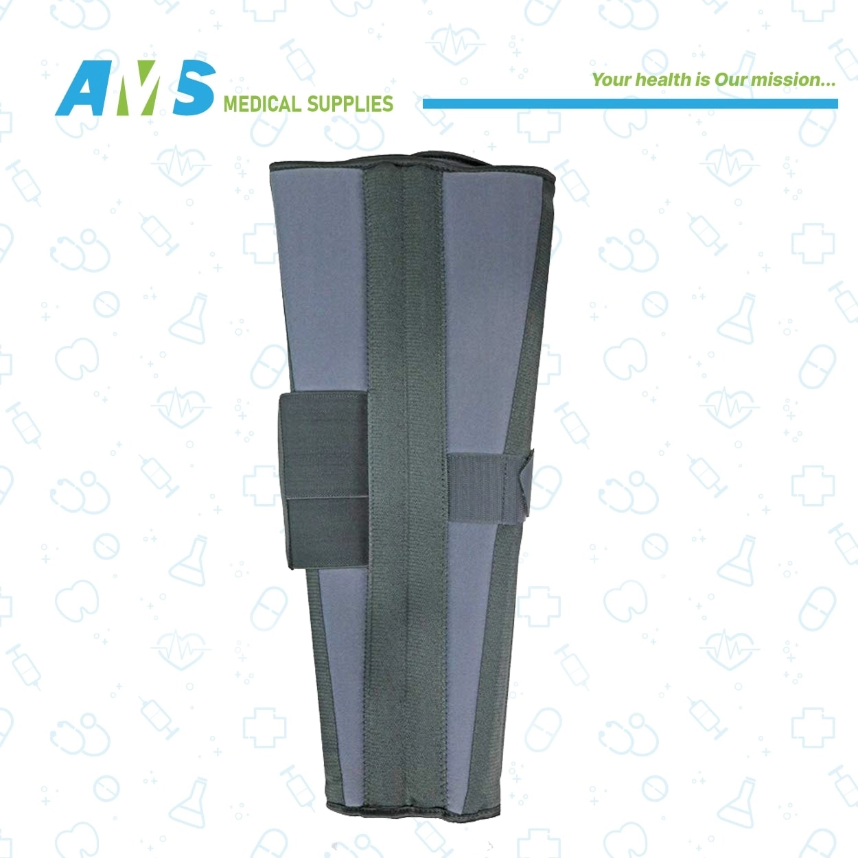 Samson-Knee-Brace-Immobilizer-Long-Type-L-5.webp L دعامة تثبيت الركبة حجم طويل من سمسون مقاس