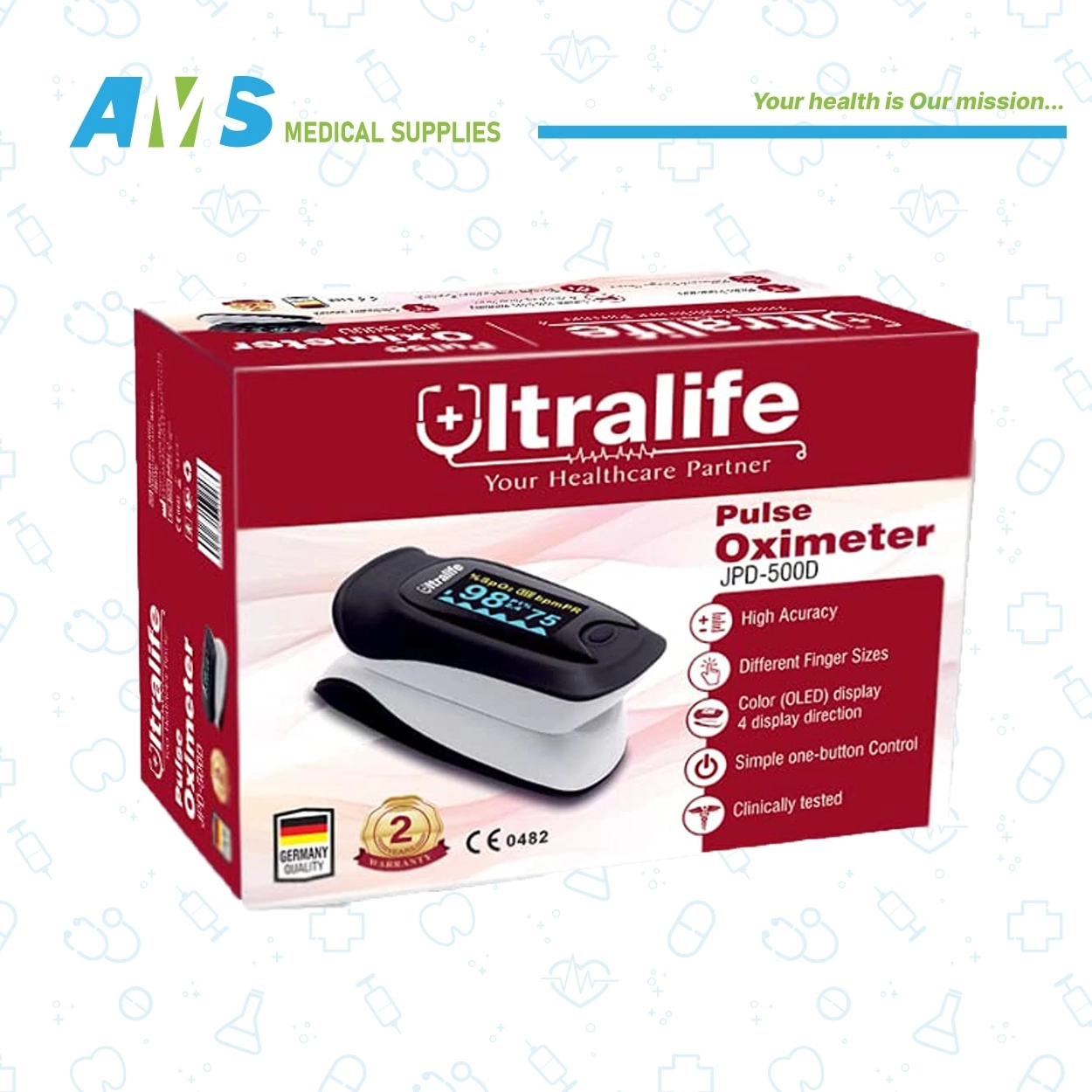 جهاز قياس نسبة الأكسجين من ألترالايف