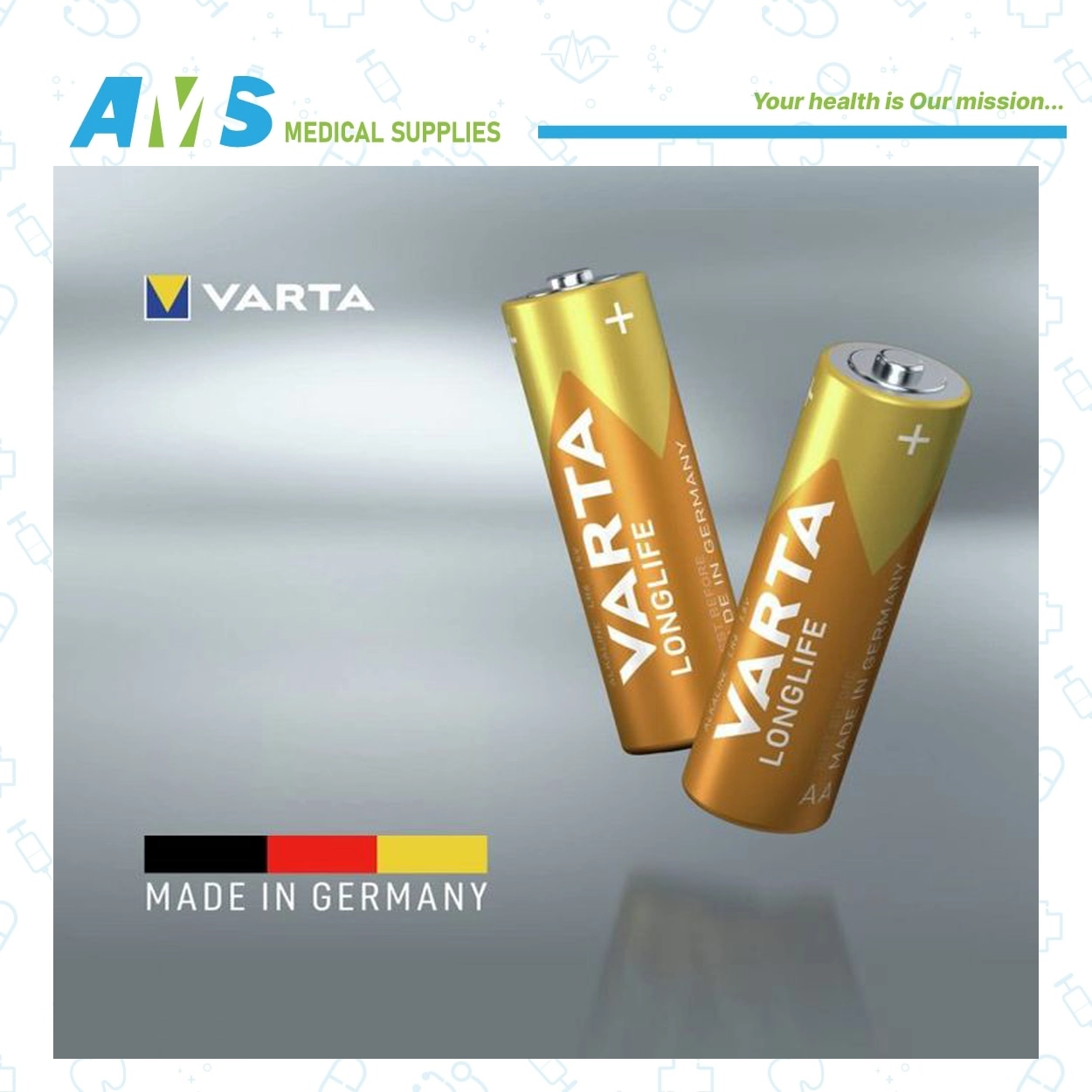 AA بطاريات الونج لايف من فارتا
