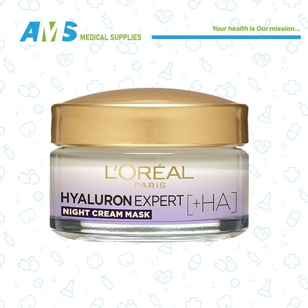 كريم ليلي هيالورون اكسبرت من لوريال باريس- 50 مل