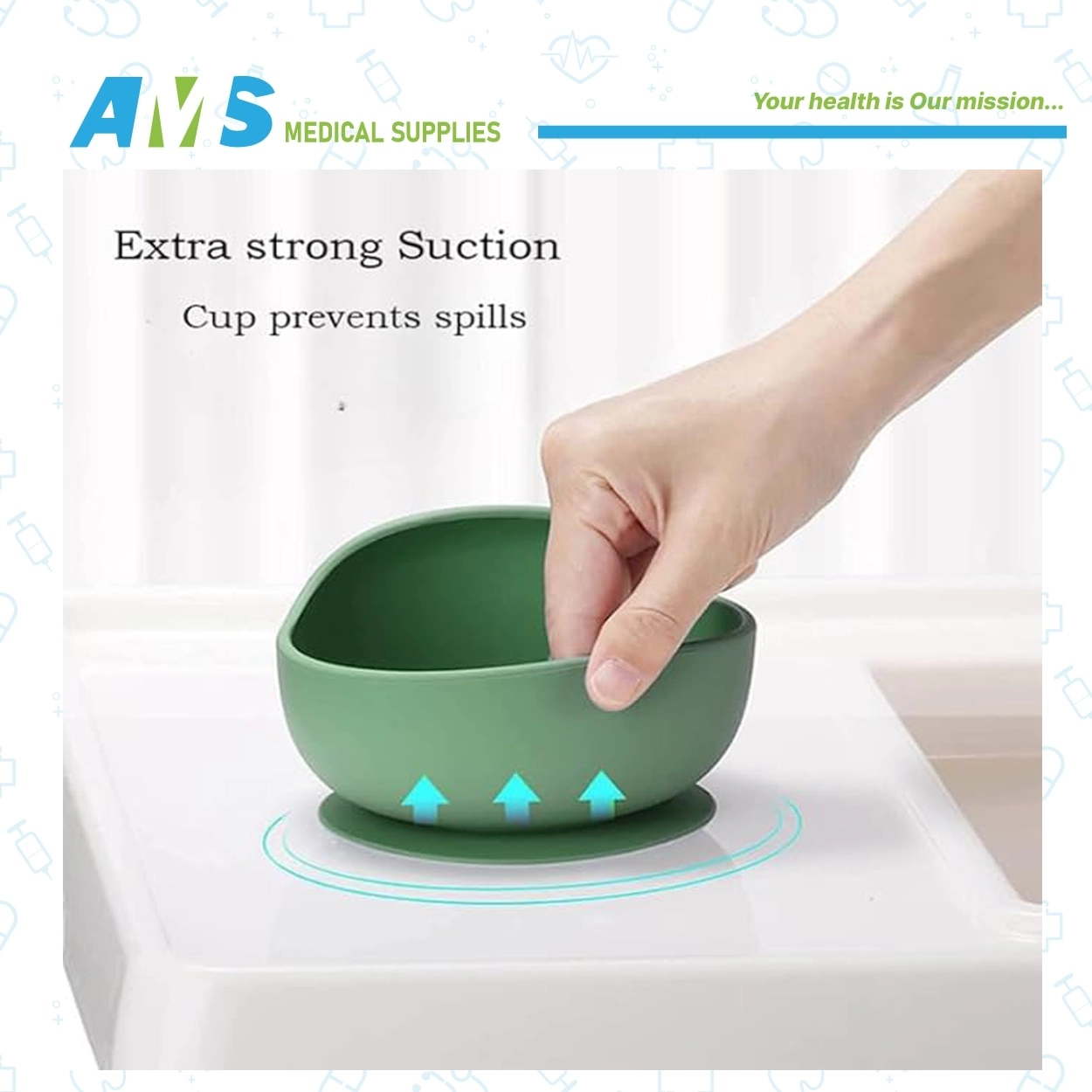 وعاء تغذية للاطفال من السيليكون